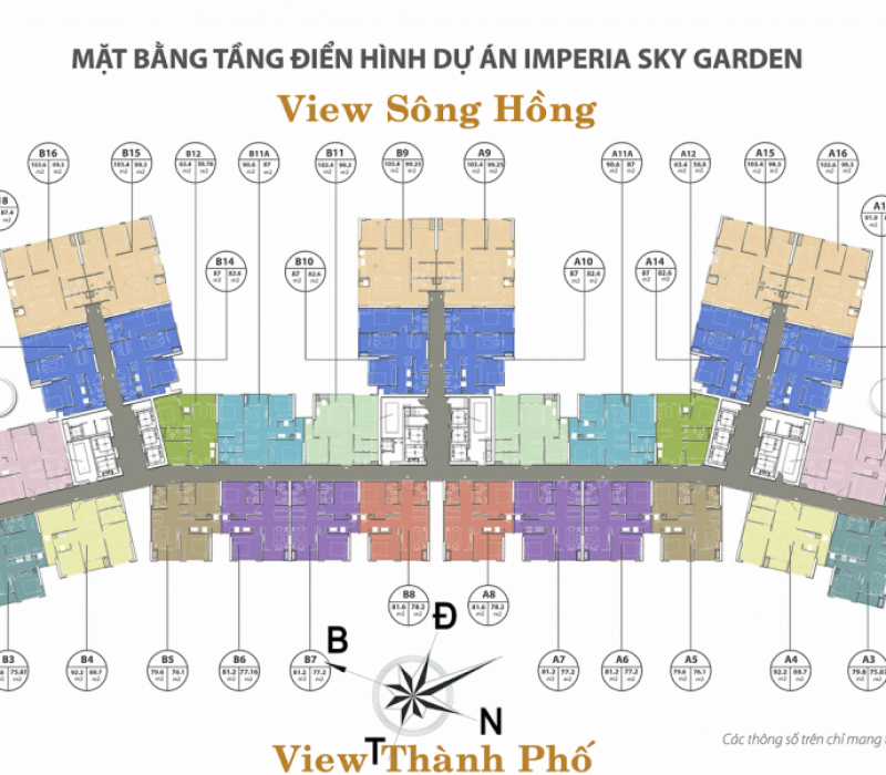 MẶT BẰNG TỔNG THỂ